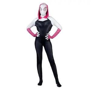 Women's Spider-Gwen Zentai Suit Costume