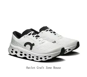 White & Black Breathable Mesh Running Shoes - Lightweight Casual Sneakers for Men & Women, Comfortable Cushioned Athletic Shoes for Daily Wear, Walking & Gym