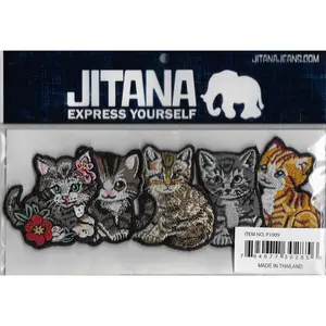 Here Kitty Patch Set - Includes Various Designs for Personalization and Expression