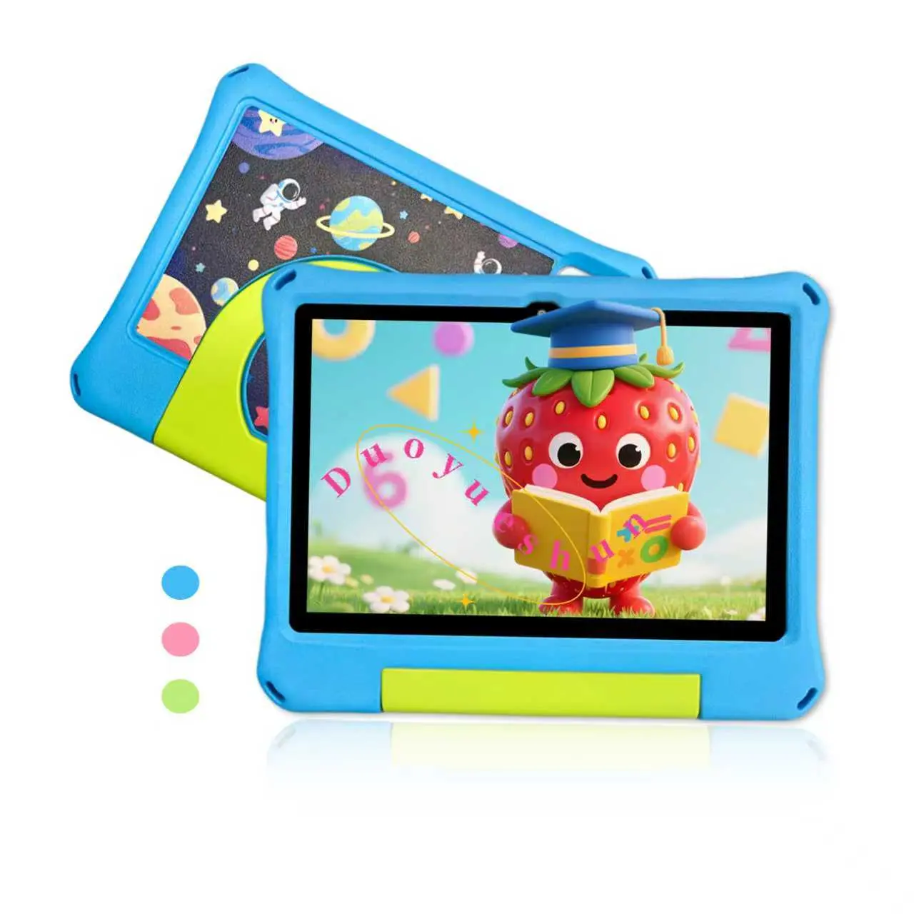Festive 10.1 Inch Kids Learning Tablet, Sim Card Support & Parental Control, Rechargeable Battery, Durable Design, Ideal Gift