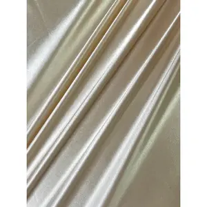 Ivory Shiny Nylon Spandex