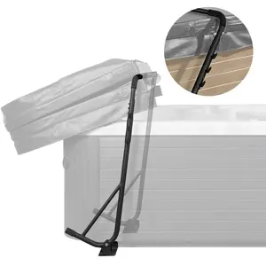 【DealsForYouDays】VEVOR Hot Tub Cover Lift, Spa Cover Lift, Height 31.5" - 41.3" Width 57" - 92.5" Adjustable, Installed Underneath on Both Sides, Suitable for Various Sizes of Rectangular Bathtubs, Hot Tubs