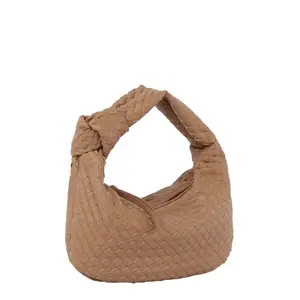 LIZBETH WOVEN KNOT CLUTCH
