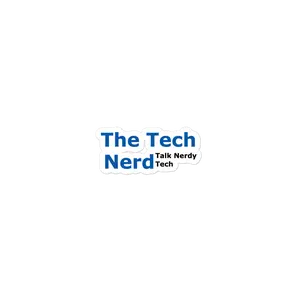 The Tech Nerd - Bubble-free stickers