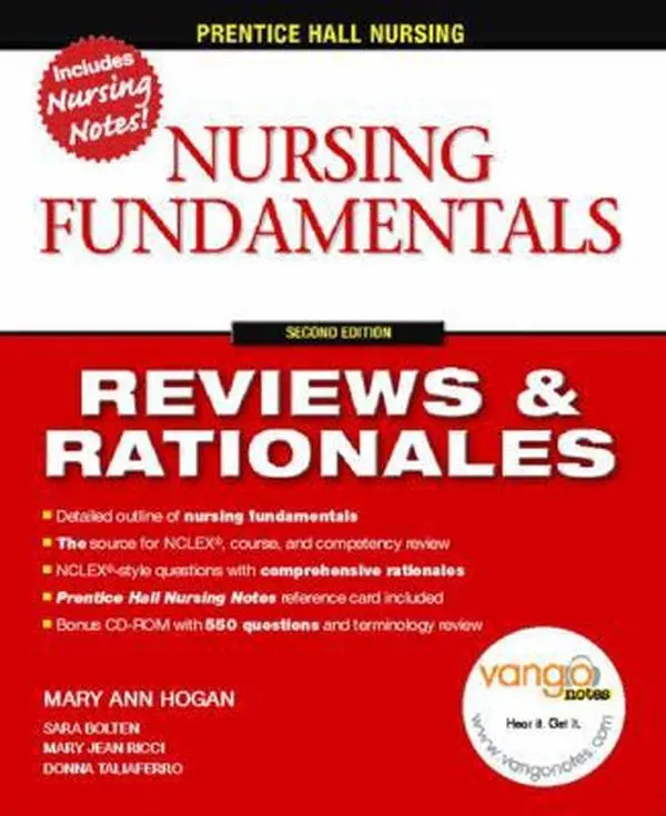 USED Book - Prentice Hall Reviews & Rationales: Nursing Fundamentals by Mary Jean Ricci (Paperback) - english