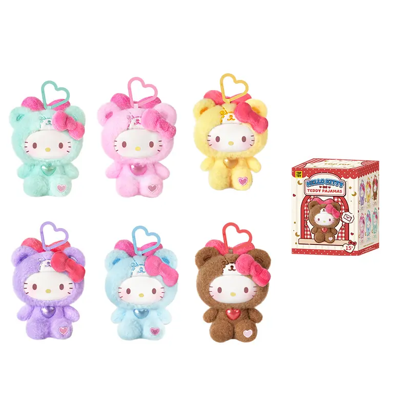 TOPTOY Kt Caramel Pajamas Series Plush Figure Stuffed Animal Collectibles Stuffed Animal Gifts Teddybear Stuffed Animal