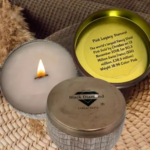 Pink Legacy Diamond Candle