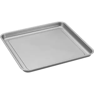AMB-TOBCS Toaster Oven Baking Pan, Silver, 11.2 (l) x 10.7 (w) x 0.8 (h) inches Bakeware Stainless Steel Thick