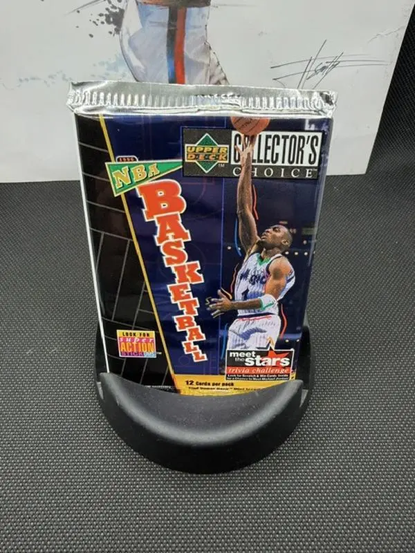Single Pack - 1996 NBA chance to get Rookie Kobe or Allen Iverson (rip or ship)