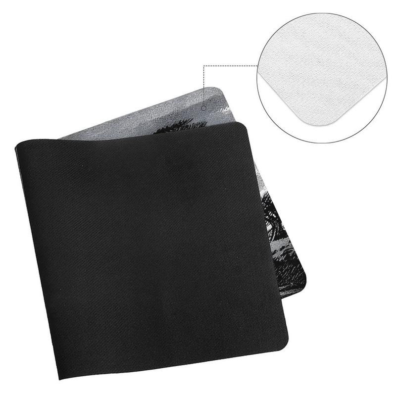 Black And White Anime Guts Mouse Pad for Gaming and Office Use High-Quality Design Durable Material Enhances Productivity and Precision