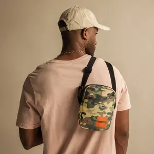 c2ccoffee bitcoin camo Utility crossbody bag