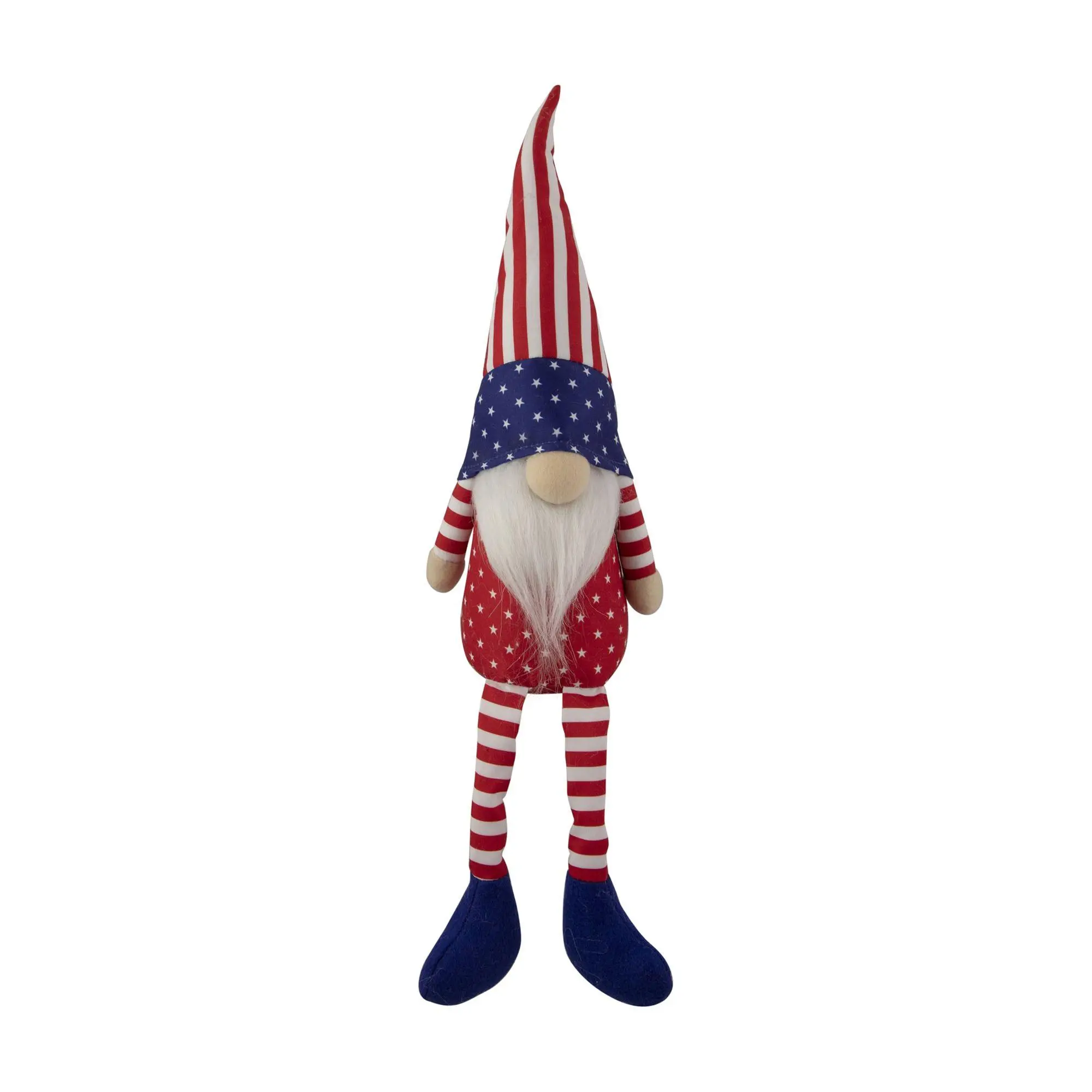 Northlight Sitting Patriotic Boy 4th of July Gnome