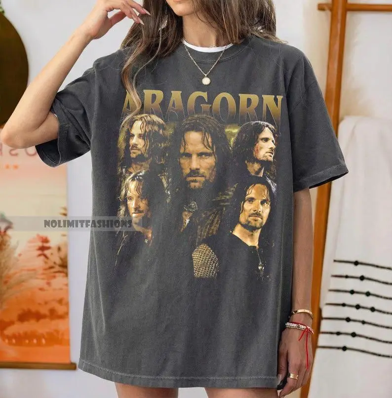 Limited Aragorn Vintage Shirt, Retro King In The Making Bootleg T-Shirt, LOTR Fan Gift Tee