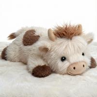 [New Version] Classic Weighted Cow Plush
