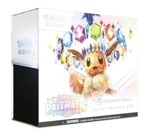 Pokemon Prismatic Evolutions Elite Trainer Box - SV: Prismatic Evolutions Trading Cards Scarlet & Violet