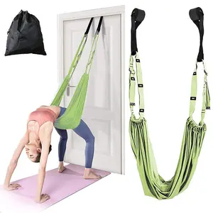 Aerial Yoga Hammock Set, Home Gym Stretch Band, Flexible Yoga Pilates Equipment, Body Curvature Training Gear, Fitness Exercise Tools, Stretching Gear