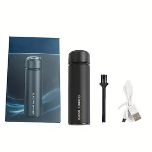 Mini Electric Shaver Portable Shaver Men And Women, Shaving Machine Pocket Beard Trimmer Electric Razor For Unisex, USB Rechargeable Multipurpose Hair Shavers For Face