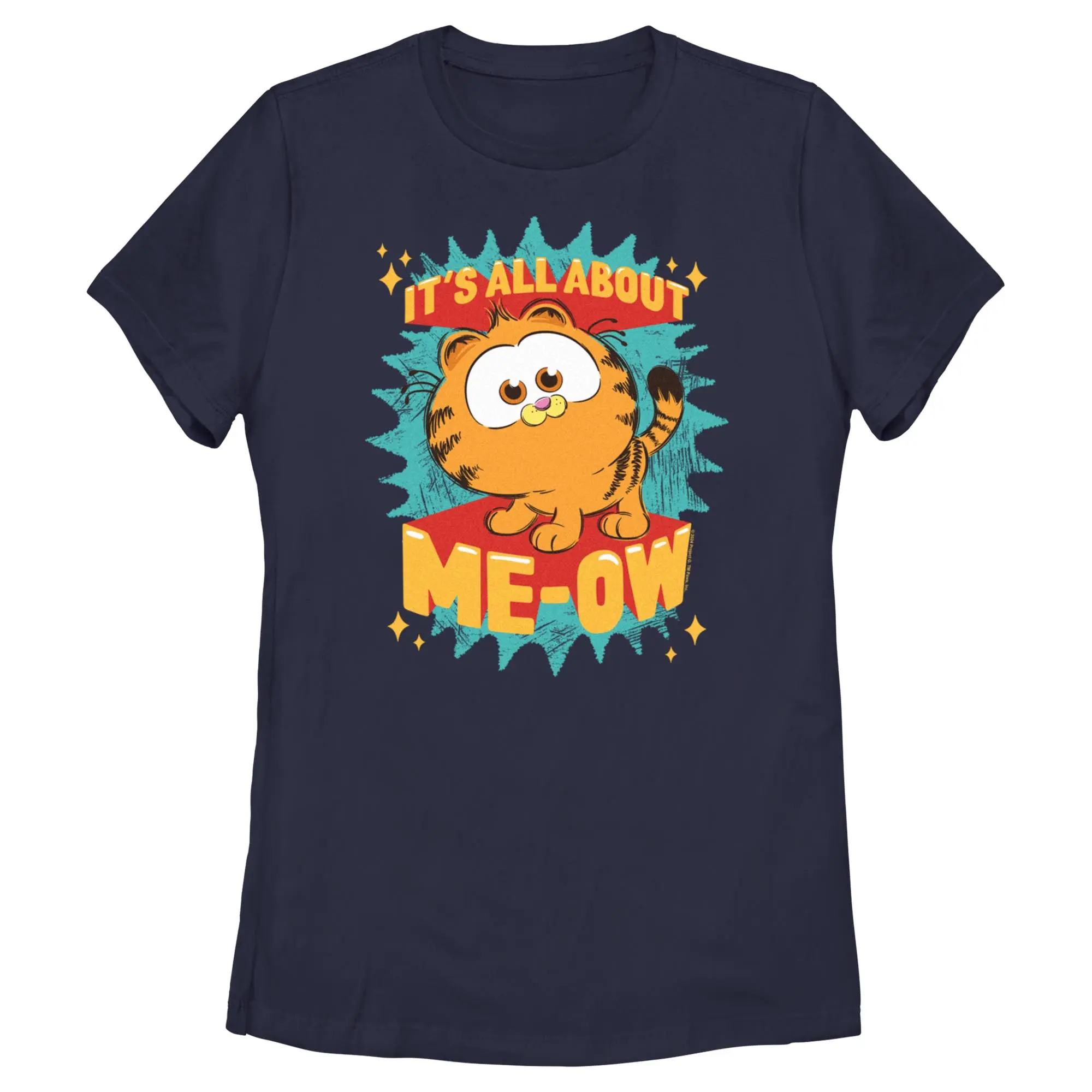 Women's The Garfield Movie It's All About Me-Ow T-Shirt