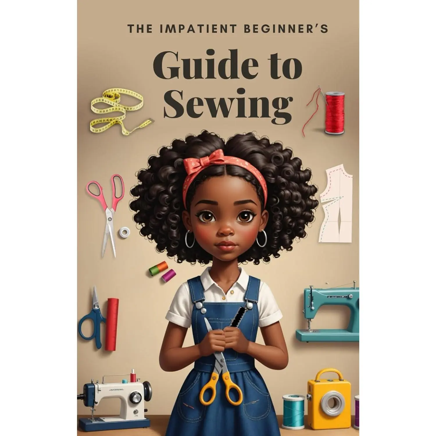 Impatient Beginner's Sewing Guide Book - Easy Craft Tutorial with Step-by-Step Instructions, Practical Handicraft Tips, Craft Supplies