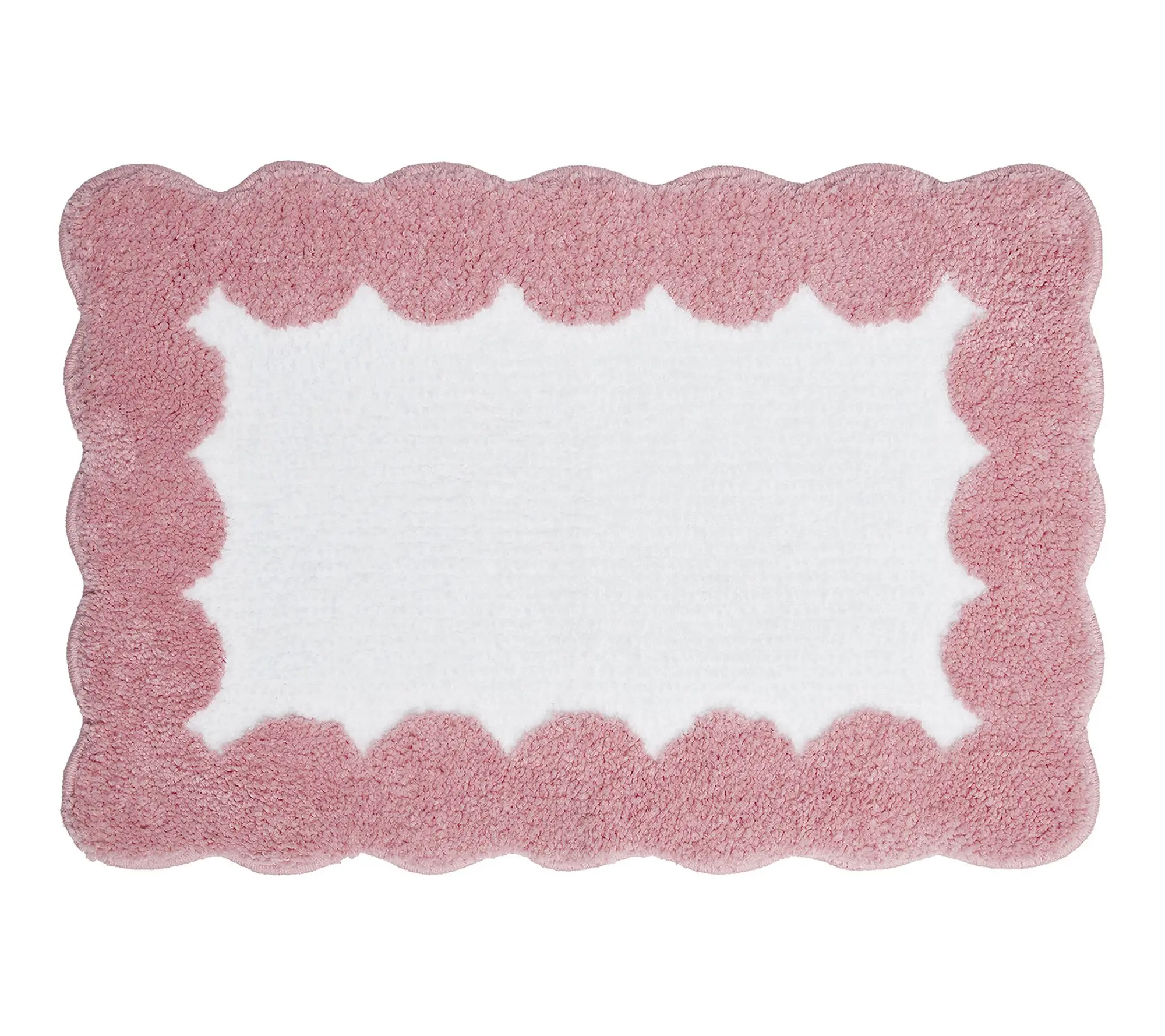 VCNY Home Dotted Edge Tufted Bath Rug,  18" x 27"