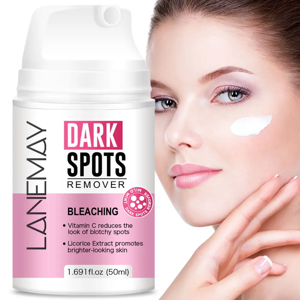 Dark Spots Remover Cream with Vitamin C, Retinol, Moisture & Hydrating | Effectively Fades Hyperpigmentation & Prevents New Spots | Niacinamide & Kojic Acid Brightening Radiant Complex | Ideal for All Skin Types & Daily Spot Correction, Moisturizers