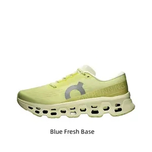 Daily Training Running Shoes, Lemon YellowNeon Green Colorway, Triple-Layer Midsole Technology