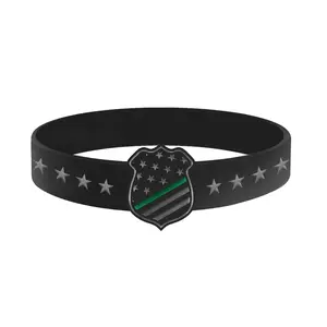 Thin Green Line® Military Shield Bracelet