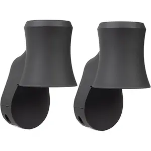 Plug-in Air Freshener Unit 2 Pack - Swivel Plug Fragrance Oil Diffuser for Long-Lasting Home Fragrance, Compatible with Refills - Black Olive