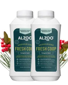 My Fresh Coop Deodorizer, Chicken Coop Deodorizer, Concentrated Granules Absorb & Help Neutralize Odors, Mineral-Based Active Ingredients, Up To 30 Uses, 26.6 Oz., Pack of 2