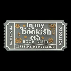 Bookish Era Ticket Bookshelf Display