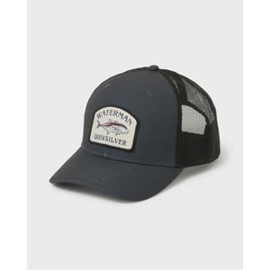 Quiksilver | Breezy Jetty Canvas Trucker Hat | Men's Washed Finish Adjustable Strap | Sun Protection & Travel