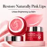 NovacaraX Brightening Lip Plumper Balm - Unisex Beauty Products with Squalane, Natural Oils, Shea Moisturizer, Oil-Infused Primer for Dull & Smoking-Caused Concerns, Hydration, Creates Soft Glossy Lips, Essentials for Autumn and Winter,familyfun