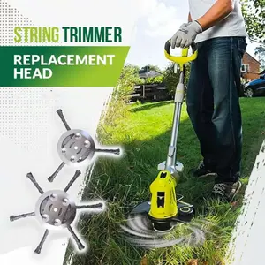 Lawn mower steel wire weed wheel, grass cutting head, lawn mower weed head, rust remover, weed disc, garden accessories