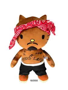 Tupac HK Handcrafted Plush Toy Authentic America Edition Collectible Artistry Stuffed Animal