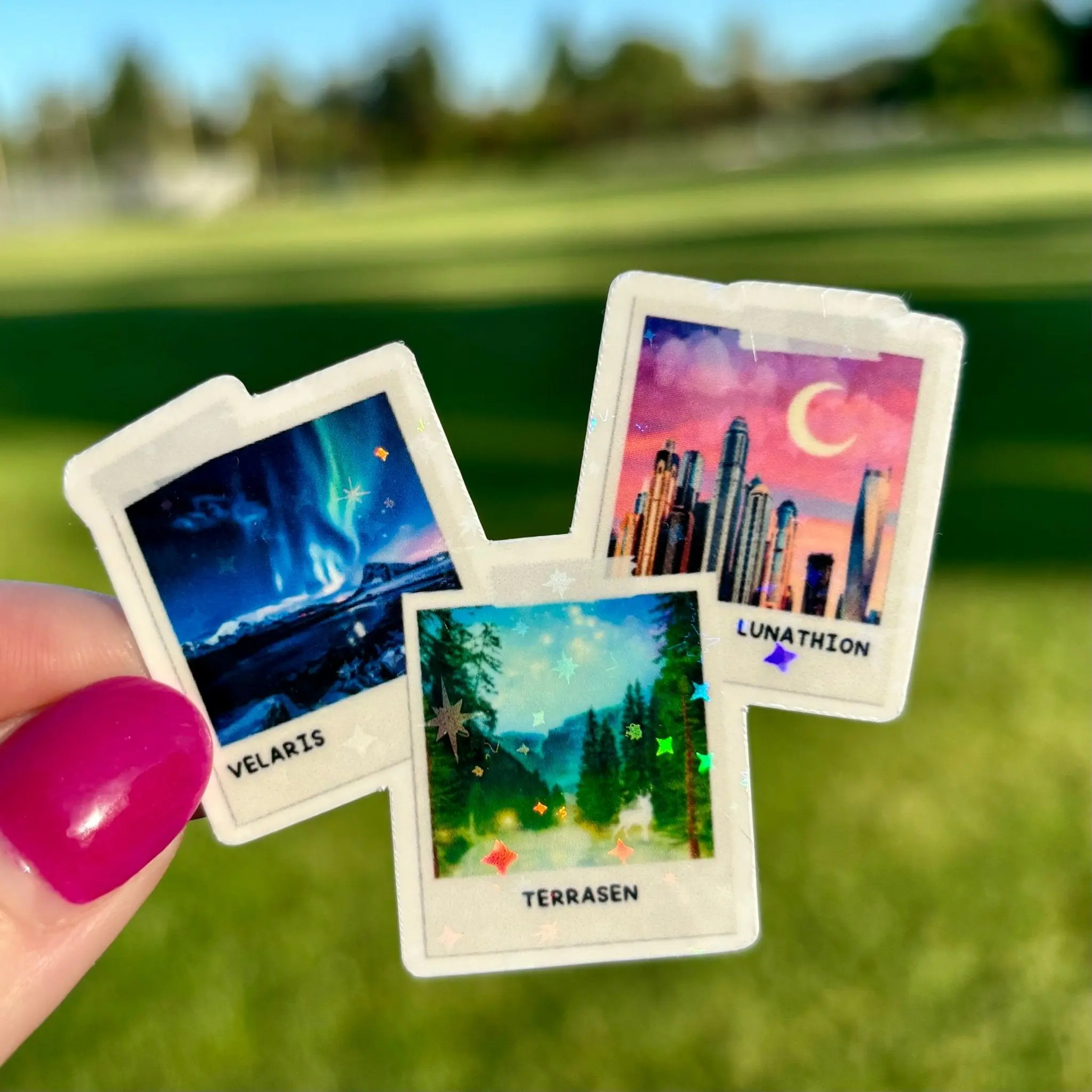 Polaroid Maasiverse Location Sticker
