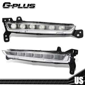 Front Left&Right Bumper Fog Lamp Daytime Running Light Fit For Lincoln MKZ 17-20