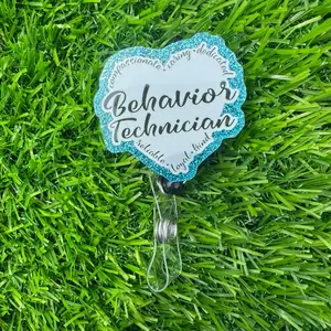 Behavior technician (heart) badge Reel
