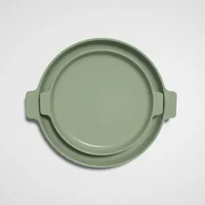 Camping must-have tableware set, portable folding bowls and plates, outdoor picnic essentials Compact Charcoal Grill