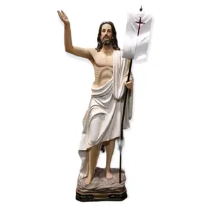 Jesus Resucitado  24" Inches Tall Jesus Resurrection Estatua Brand New