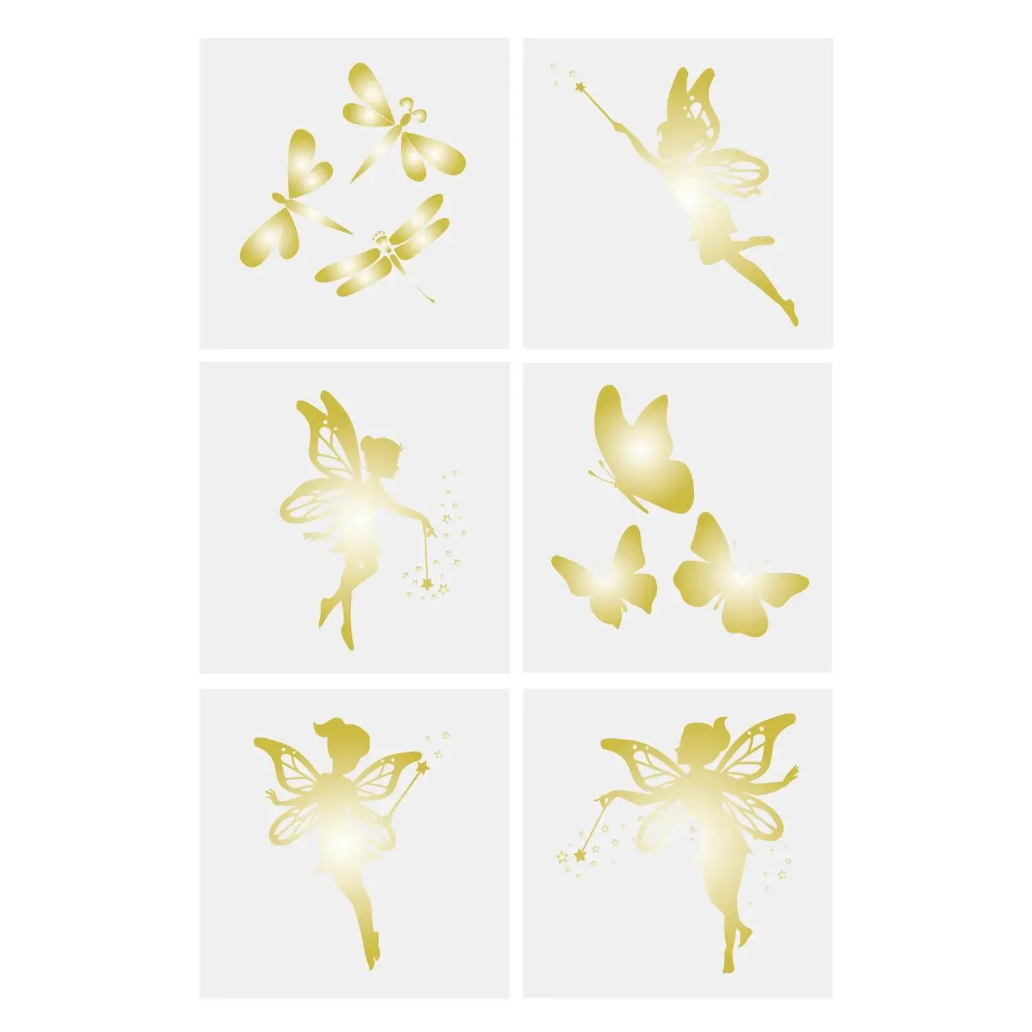 Bulk 72 Pc. Fairy Foil Temporary Tattoos - 72 Pc.
