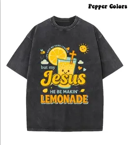 Vintage Life Gave Me Lemons Jesus Lemonade Graphic Tee, Faith-Based Christian Design, forrest frank merch, forest frank shirt, christian crewneck, christian shirt, christian clothing