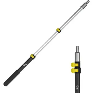 PD 1.5-to-3 Foot  Roller Extension Pole, Multi-Purpose Telescopic Extension Pole, EZ-Lock Mechanism Extendable Pole,  Brush Extender with Lightweight  Handle (1.5-3 )