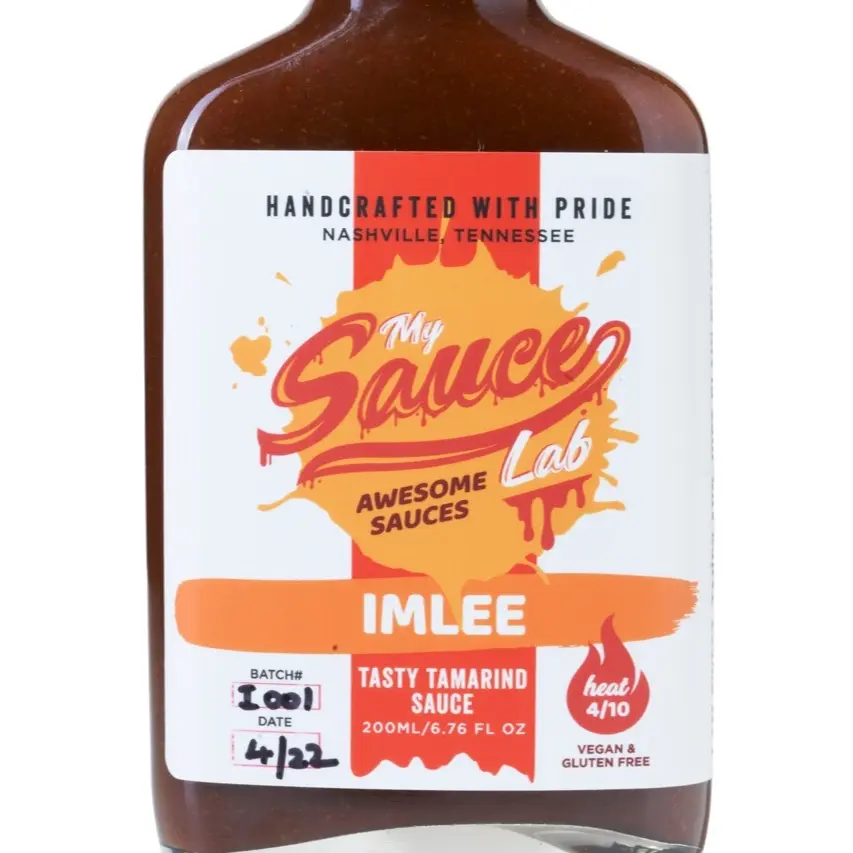 My Sauce Lab Imlee Tamarind Cinnamon Sauce Dressing Sauce Topping Sauce Marinade Cooking Sauce Low Sugar Low Fat Natural Dairy Free Gluten Free Bottle Pack Flavor Dip Perfume Artificial
