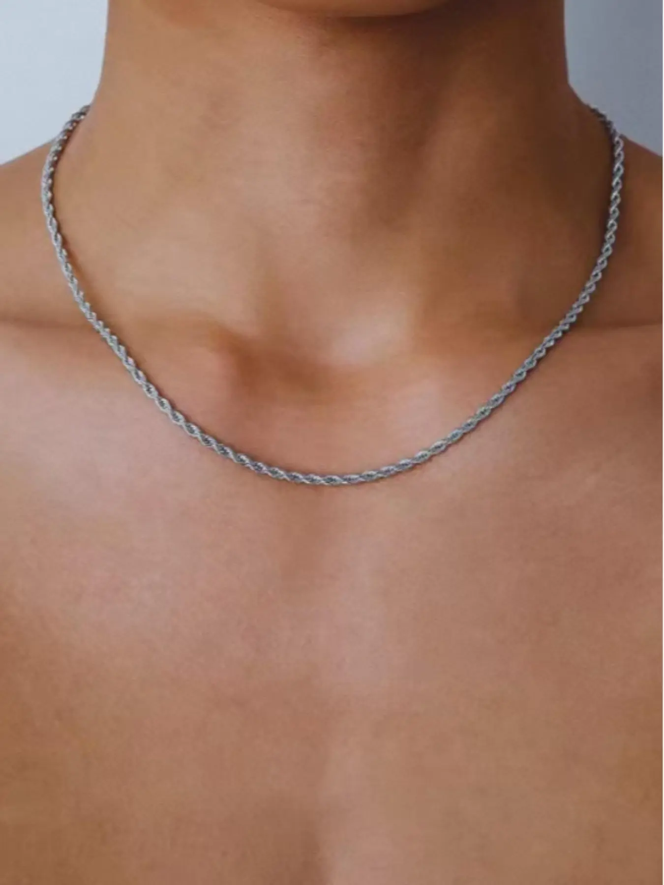 Titanium Steel Twisted Chain Cuban Rope Chain Cuban Link Chain Men's High-End Fashion Versatile Accessory, Stylish and Durable Jewelry for Everyday Wear Cuban Link Necklace Cuban Link Design Cuban Style Necklace