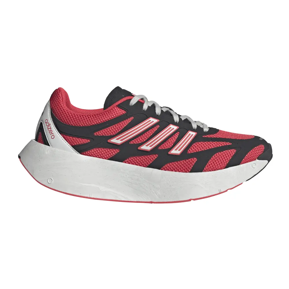 adidas Mens Adizero Aruku Sneakers Shoes Casual - Black, Red adidas Mens Adizero Aruku Sneakers Shoes Casual - Black, Red
