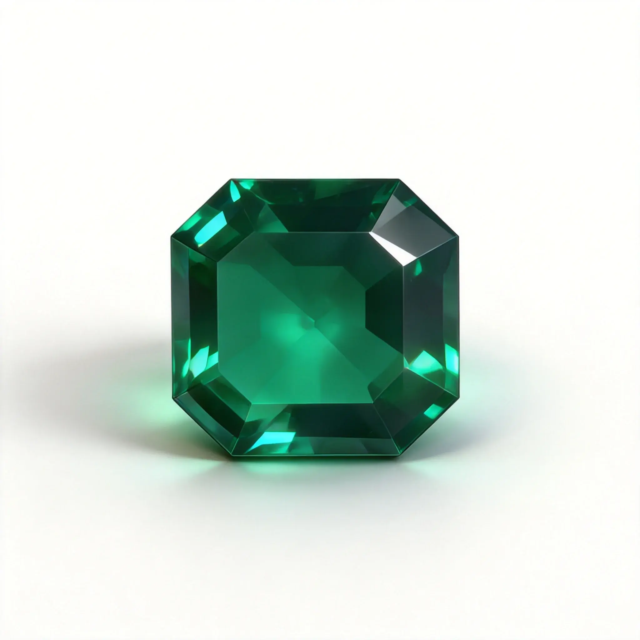 Lab Grown Emerald Asscher Cut with Certificate Lab Grown Emerald Asscher Cut with Certificate