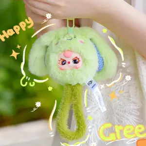 Babythree Wrist Strap Plush Blind Box – Cute Animal Lanyard Dolls