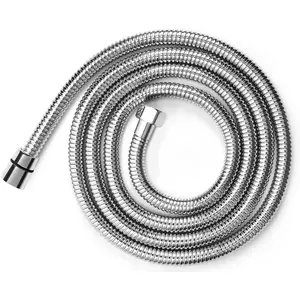59 Inches Shower Hose,Bidet hose,304 Stainless Steel Handheld Shower  Hose,The thread interface size is G1/2 (0.8" or 20mm)(Chrome)