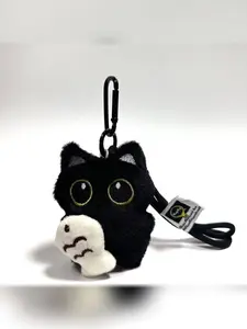 Cute Cat Keychain, Camera Bag Charm, Creative Gift for Couples, Animal Pattern, Casual Style, All Seasons Decor, Trendy Cute Keychain, Keychain For Bags