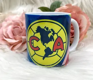 Liga MX Club América, Club América Mug, Las Águilas, Mexican Football Gifts, Club América Gifts, Mexican Soccer Souvenir
